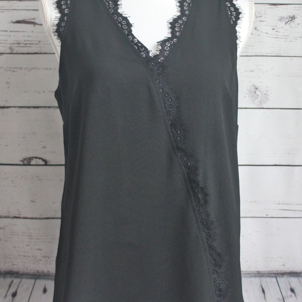 Lace Trim Tank Top
